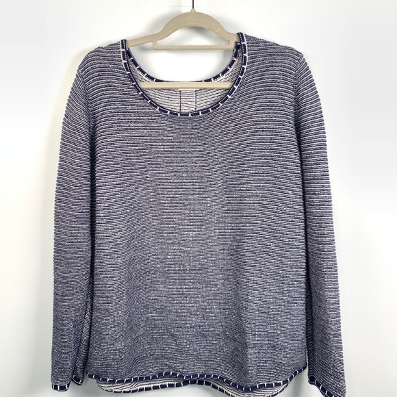 Cecil Damen Womens XXL‎ Blue/White Striped Pullover - Picture 1 of 7